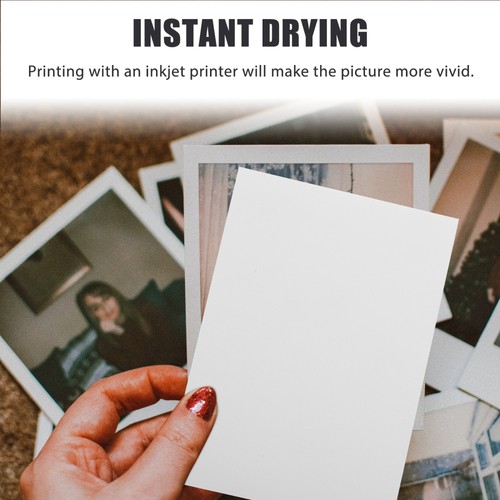 100 arkuszy papieru fotograficznego druk biuro błyszczący obraz fotografia do drukarki - Zdjęcie 8 z 12