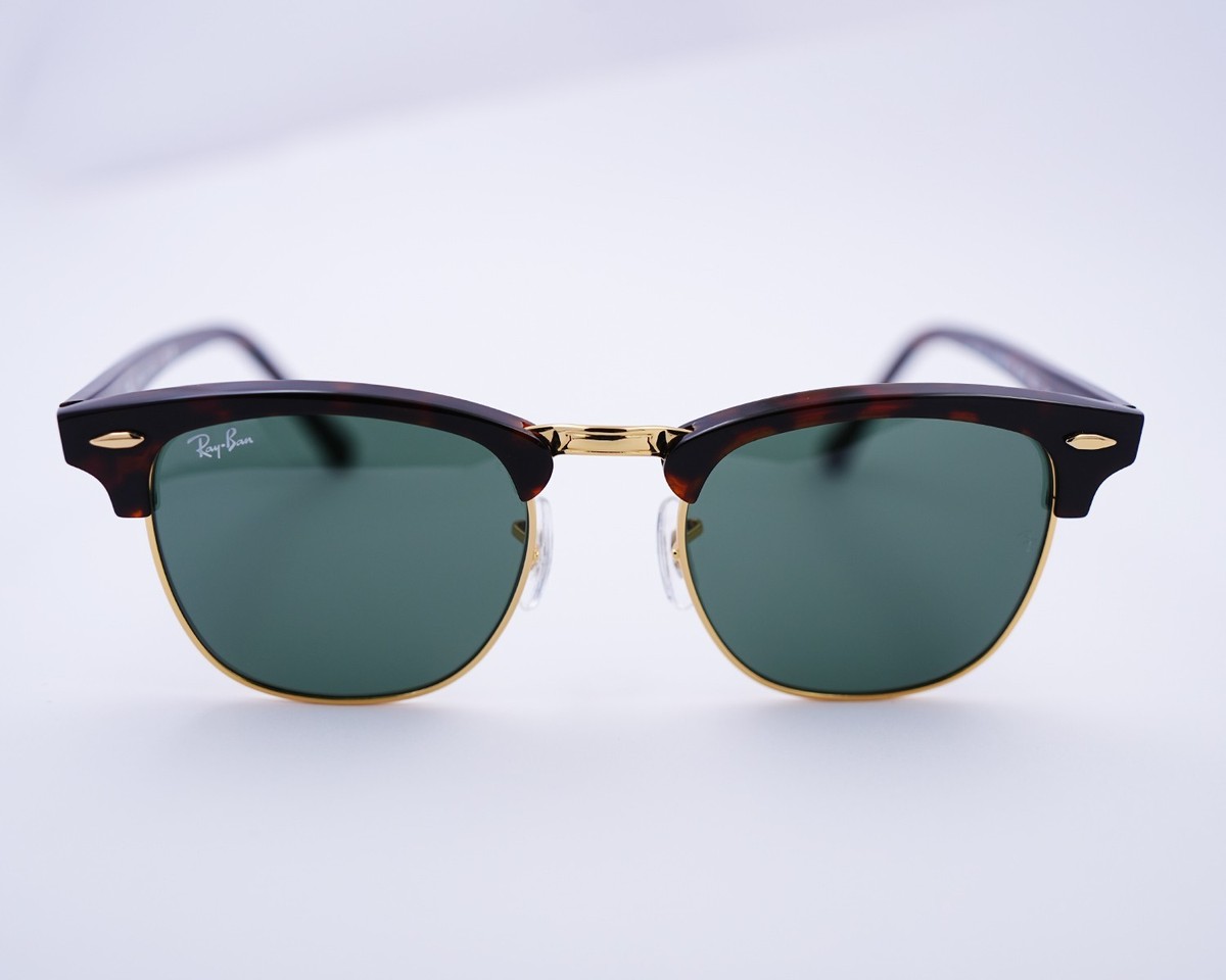Ray-Ban RB3016 CLUBMASTER 1145/19 51□21 Buy Ray-Ban RB3016 Clubmaster Unisex Sunglasses with Tortoise