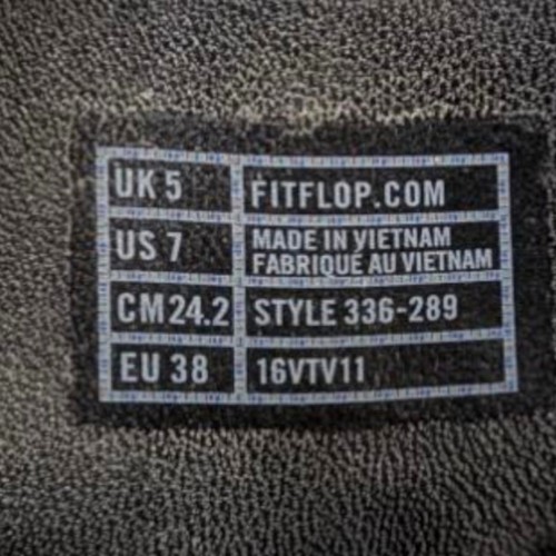Fitflop Cha Cha Fringe Toe Post Sandals GUC Size 7 S3387 - Picture 10 of 10