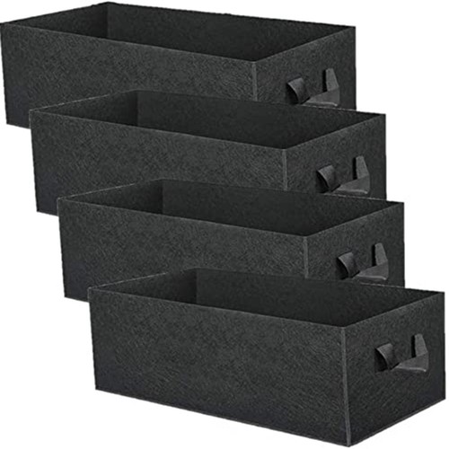 NonWoven Rectangular Planting Bags for Vegetables with Reinforced Handles - Picture 2 of 55