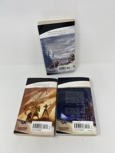 R.A. Salvatore Legend of Drizzt 4-6 Set Lot PB Forgotten Realms WoTC Covers! Pic - Bild 4 von 15