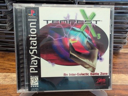 Tempest X3 (Sony PlayStation 1, 1996) Cib Complete - W/ Registration Card  - Bild 1 von 5