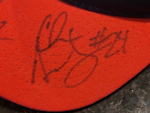 1993 CLYDE DREXLER TEAM SIGNED PORTLAND TRAIL BLAZERS NBA HAT CHAMPIONSHIP ERA - Picture 7 of 9
