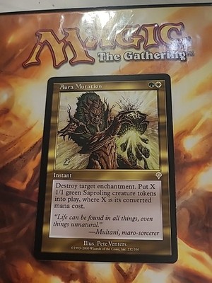 Aura Mutation Invasion - MTG Magic the Gathering - LP Rare