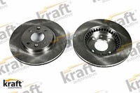 2X Bremsscheibe Kraft 6045070 2 Bremsscheiben Vorderachse Vorne