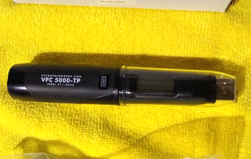 VFC 5000-TP Registrador de Temperatura de Vacuna USB Sonda de Glicol Lascar EL-USB Estilo CDC Kit Nuevo - Imagen 3 de 10