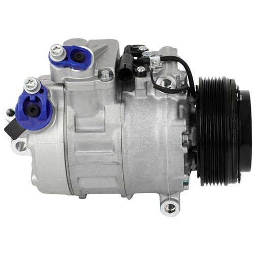 AC Compressor with 6-Groove Pulley for BMW 328i 328i xDrive E83 X3 3.0L - Picture 2 of 11