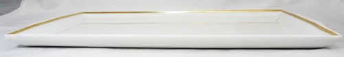 IMPERO GOLD by Ginori Sandwich / Coffee OR Tea Tray 14" long NEW IN BOX Italy - Picture 3 of 8