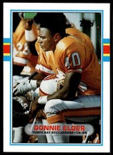 1989 Topps #326  Donnie Elder       RC  Tampa Bay Buccaneers