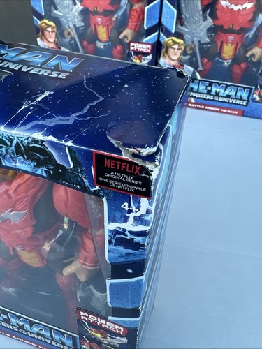 Lotto 5 action figure The Masters Of The Universe Deluxe Netflix He-Man Large 8,5" - Foto 2 di 6