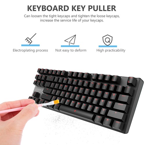 1 Set Remover Kit Keyboard Replace Tool Brush Keycap Puller Remover - 第 6/12 張圖片