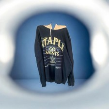 NFL x Staple Men's New Orleans Saints Throwback Vintage Wash Pullover Hoodie 3XL