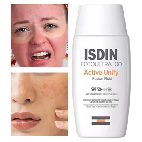 ISDIN FotoUltra 100 ACTIVE UNIFY COLOR SPF50+ Fusion Fluid Sonnencreme - 50ml - Bild 2 von 4