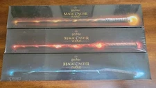 Lot 3 Brand New Sealed Harry Potter Magic Caster Wands Honourable Defiant Loyal