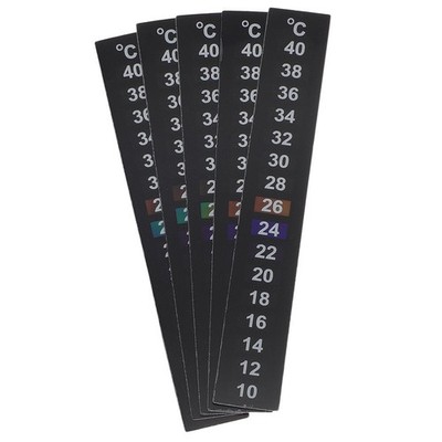 5 Pcs Temperaturaufkleber Aquarium Thermometer Für Temperaturmesser