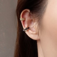 Leopard Fur Ear Cuff Set (Nickel-Free)