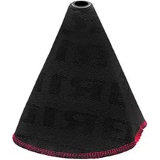 Shift Boot Cover, Waterproof Canvas Fabric Manual Automatic Shift Knob Black