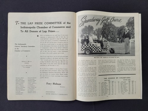 1958 USAC Indianapolis 500 Program, Jimmy Bryan/Belond Special Win - Picture 12 of 14