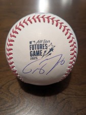 Trey Yesavage Signed 2024 Futures Game Baseball Blue Jays GTP