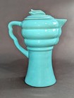 RARE Metlox Poppy Trail Series 200 Turquoise #252 Beehive 10" Coffee Pot Carafe — photo 5