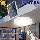 Solar Panel Powered Lights Pendant Ceiling Lamp Indoor Outdoor Garden Shed Barn