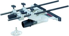BOSCH RA1054 Deluxe Router Edge Guide with Dust Extraction Hood & Vacuum Hose Ad