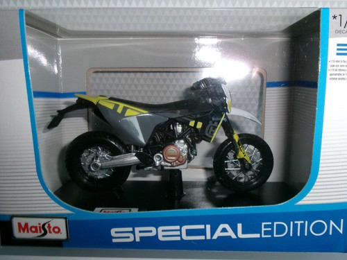 HUSQVARNA 701 SUPERMOTO 2023 Mehrfarbig - MAISTO 1:18