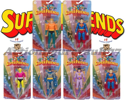 McFarlane DC Super Friends Wave 3 6" AQUAMAN Zan BIZARRO --Estuche SELLADO de fábrica-- - Imagen 1 de 7