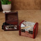  3 Pcs Schmuckdose Holz Mini-Holzkisten Süßwarenboxen Im Europäischen Stil