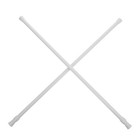 2 stücke Einziehbare Kleidung Schiene Teleskop Schrankstange Home Tür