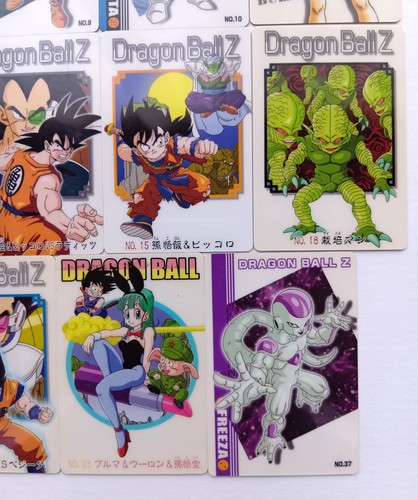 2003 first edition (red back) Dragon Ball, Dragon Ball Z gummy plastic cards - Picture 20 of 38