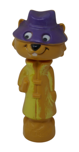 Purex 1960's Hanna Barbera Secret Squirrel Bubble Club Soaky Bubble Bath Bottle - Picture 1 of 17