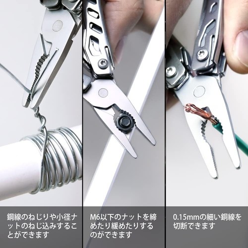 New NexTool Mini Flagship 10 IN 1 Multi-tool Multi-functional pliers 642 Japan - Picture 3 of 8