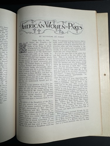 Harper's Bazar July 1900 - Fashions at the Paris Exposition, Caroline L. Goodwin - Picture 10 of 12