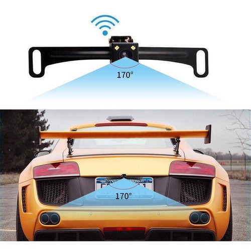 12V 4.3" Wireless Video Player Backup Camera Car Rear View Parking System Set - Picture 6 of 6