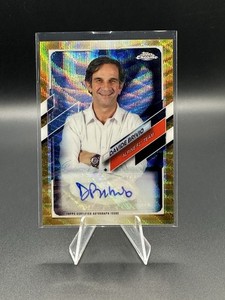 2021 Topps Chrome Formula 1 - Autographs Davide Brivio #CA-DBV /50 Gold (AU, RC)