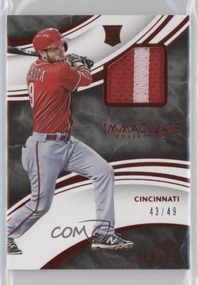 2016 Panini Immaculate Swatches Prime 43/49 Jose Peraza #IS-JP Rookie RC i5q