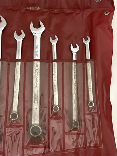 Vintage Sidchrome Proto Metric Combination Spanner Set 6-18mm Cat No. 22210 - Picture 7 of 9