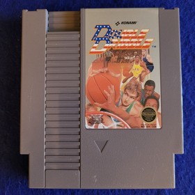 5 Five Tested NES Games - Double Dribble, Fast Break, Golf, Football, John Elway