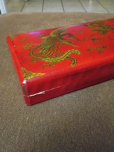 9 Reihen Retro Chinesische Holzperlen Arithmetik Abakus mit Box Taschenrechner Handwerk - Bild 10 von 24