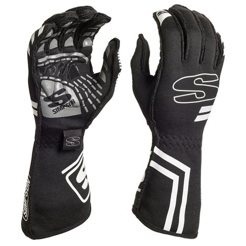 Simpson Racing ESZK ESSE Racing Gloves Adult XXL Black Pair