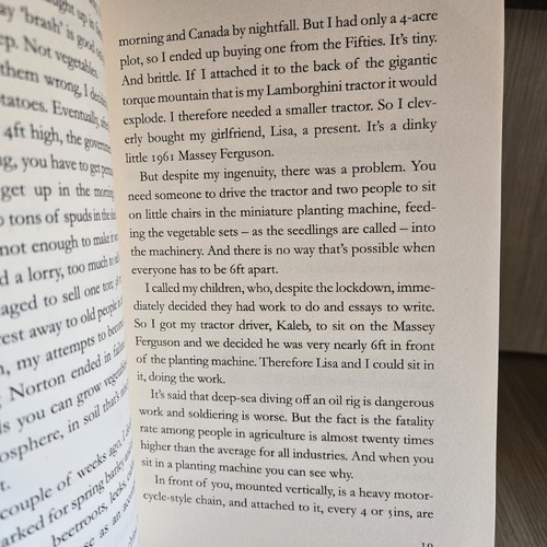 Diddly Squat: A Year On The Farm Clarkson, Jeremy Hardcover Book With DJ - Picture 8 of 10