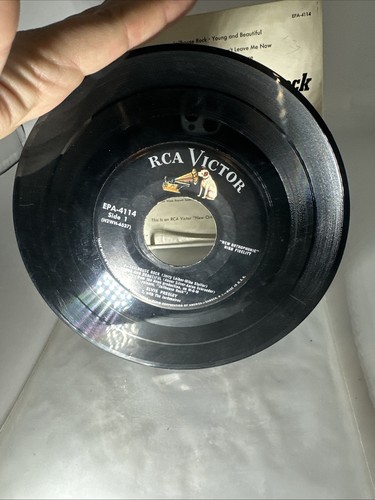 ELVIS PRESLEY EP EPA-4114 JAILHOUSE ROCK ORIGINAL DOG ON TOP VG + Rare Vintage - Picture 6 of 6
