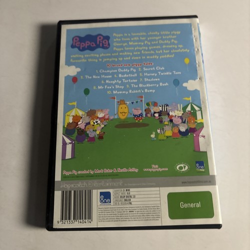 Peppa Pig - Champion Daddy Pig (DVD, 2011) Region 4 - Afbeelding 2 van 3