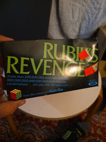 Vintage 1980s The Rubik's Cube Revenge Sealed No. 2183-2 Ideal Toy - Picture 7 of 8