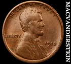 1913-D Lincoln Wheat Cent- Very Fine+- Semi Key Better Date No Reserve #J6401