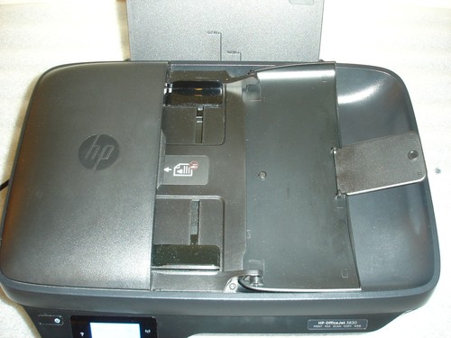 HP OfficeJet 3830 All-in-One Inkjet Printer Fax Scan Copy Web Power & USB Cords - Picture 6 of 13