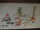 Playmobil Vintage Western Accessories Large Lot with Cactus & Tree