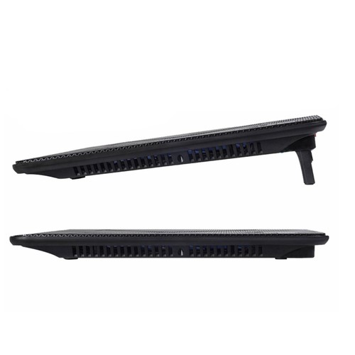 17 Inches Notebook Cooler Electric Cooling Pad Pc Thin Laptop Fan - Zdjęcie 12 z 12