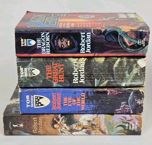 Wheel of Time Series 1-10, Prequel Paperback And Hardcover Lot Robert Jordan - Picture 2 of 24